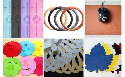 激光打標(biāo)機在健身瑜伽墊上的應(yīng)用土豪瑜伽墊體位線雕刻